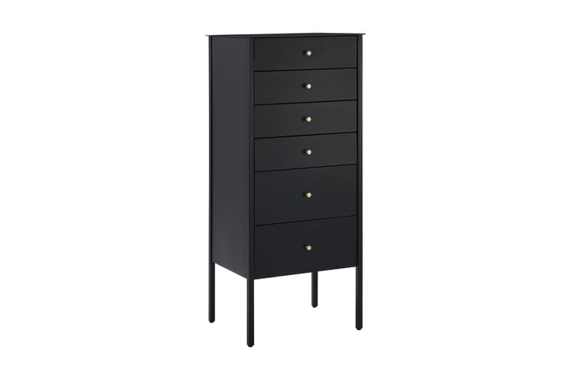 Rockvae Kommode 50 cm - Svart - Oppbevaring - Oppbevaringsmøbler - Oppbevaringskiste