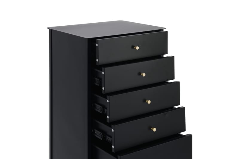 Rockvae Kommode 50 cm - Svart - Oppbevaring - Oppbevaringsmøbler - Oppbevaringskiste
