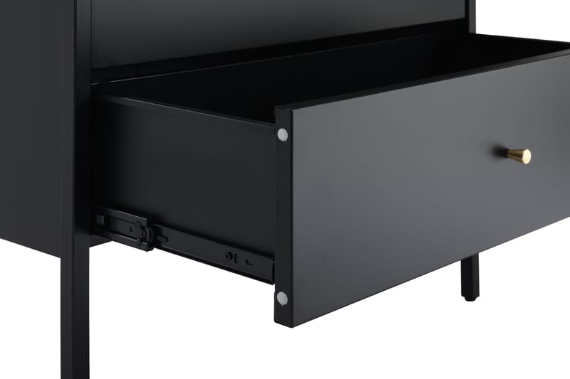 Rockvae Kommode 75 cm - Svart - Oppbevaring - Oppbevaringsmøbler - Oppbevaringskiste