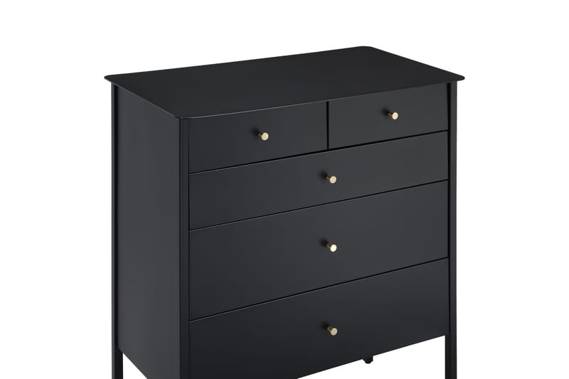 Rockvae Kommode 75 cm - Svart - Oppbevaring - Oppbevaringsmøbler - Oppbevaringskiste