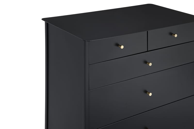 Rockvae Kommode 75 cm - Svart - Oppbevaring - Oppbevaringsmøbler - Oppbevaringskiste