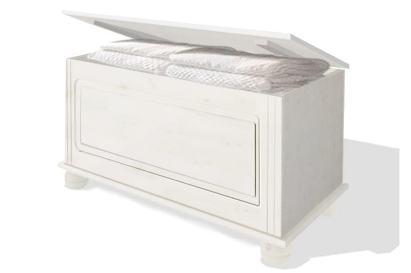 Welton Koffert 85 cm - Hvit - Oppbevaring - Oppbevaringsmøbler - Oppbevaringskiste