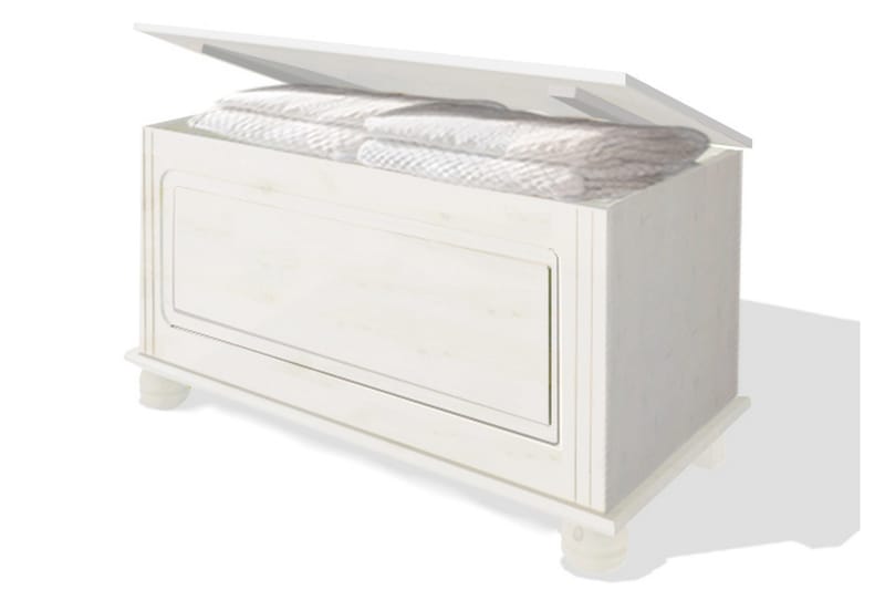 Welton Koffert 85 cm - Hvit - Oppbevaring - Oppbevaringsmøbler - Oppbevaringskiste