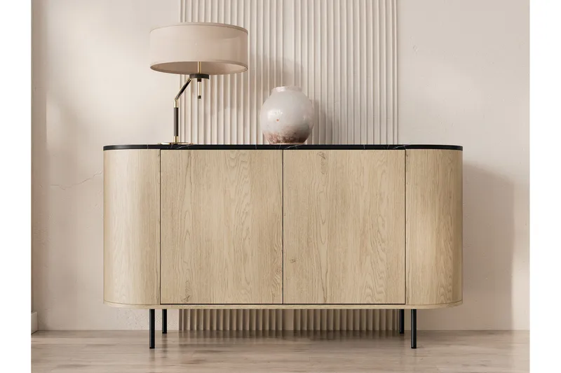 Pantego Skjenk 139x40 cm - Brun - Oppbevaring - Oppbevaringsmøbler - Sideboard & skjenker