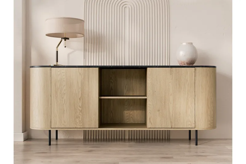 Pantego Skjenk 184x40 cm - Brun - Oppbevaring - Oppbevaringsmøbler - Sideboard & skjenker