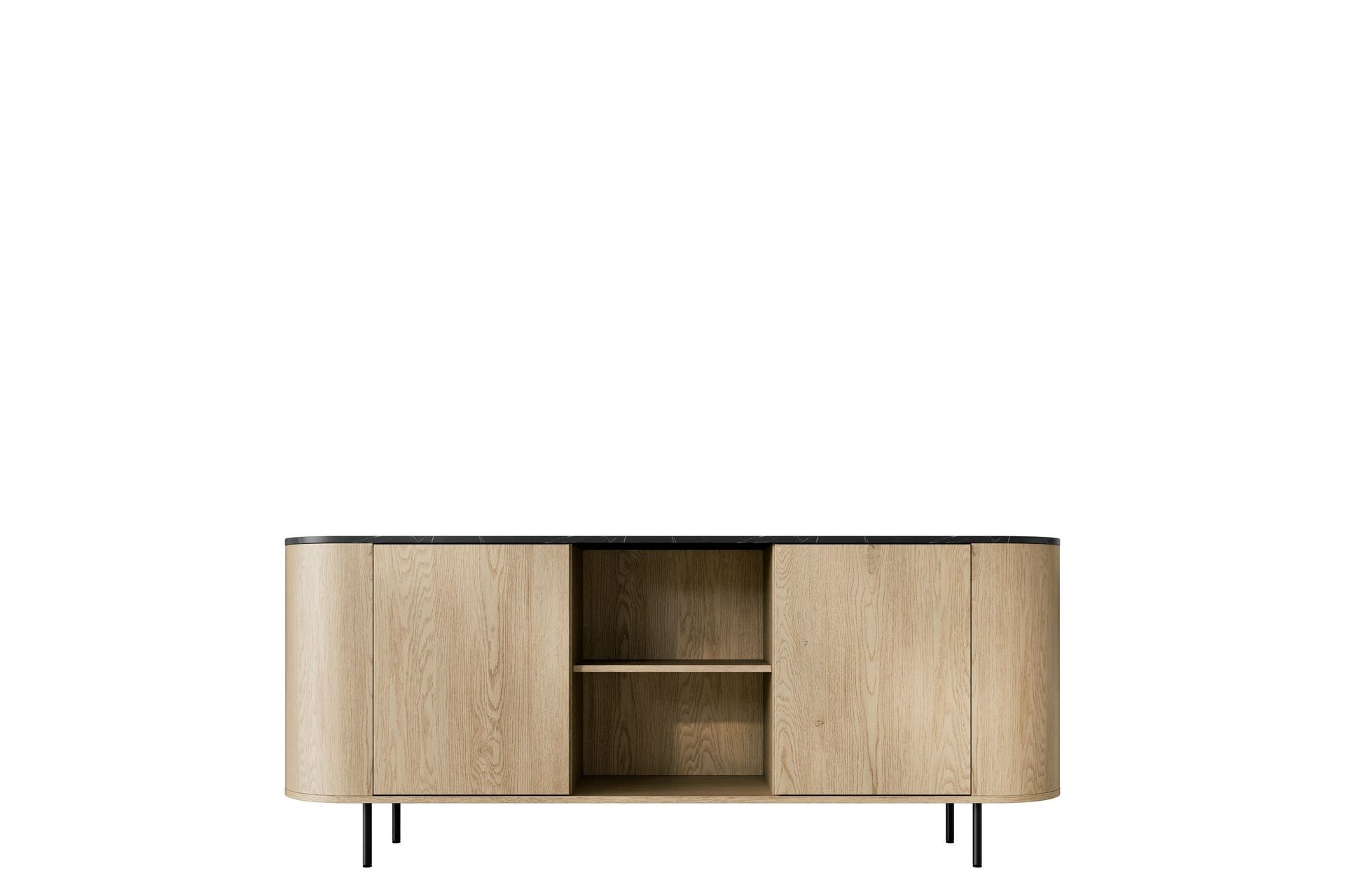 Pantego Skjenk 184x40 cm - Brun