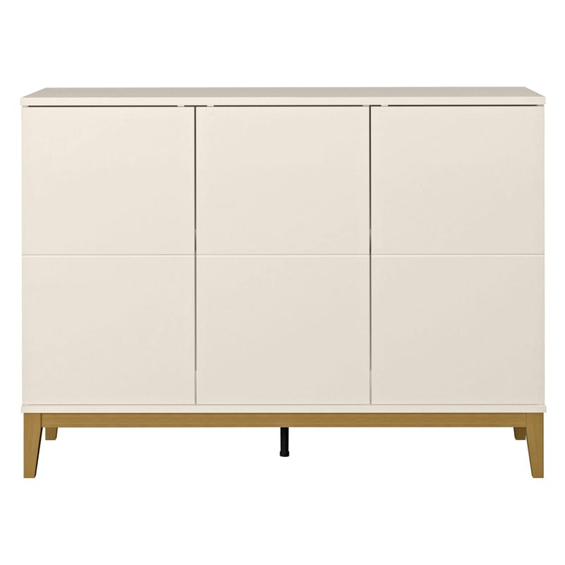 Pelle skjenk 120x85 cm - Kasjmir og eik - Oppbevaring - Oppbevaringsmøbler - Sideboard & skjenker