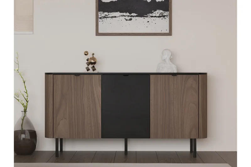 Pollena Skjenk 151x39 cm - Brun - Oppbevaring - Oppbevaringsmøbler - Sideboard & skjenker