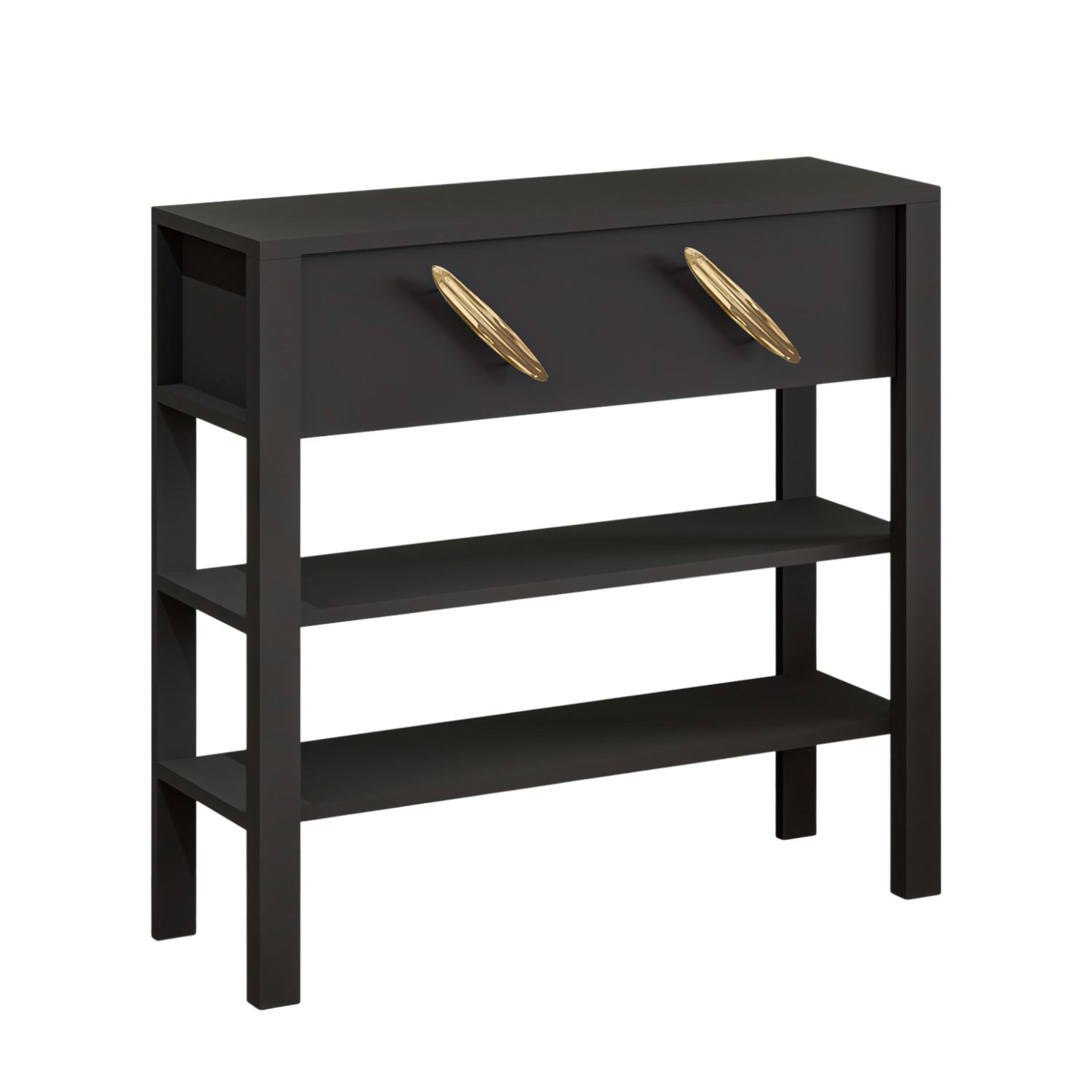 Relon Kommode 90x85x30 cm - Antrasitt