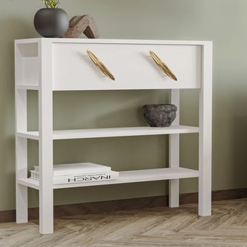 Relon Kommode 90x85x30 cm - Hvit - Oppbevaring - Oppbevaringsmøbler - Sideboard & skjenker