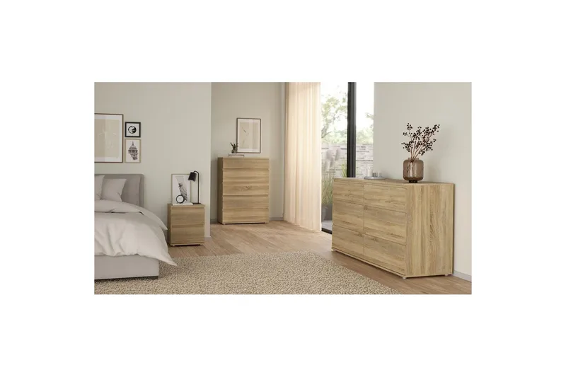 Rengo Kommode 76,8 cm - Natur - Oppbevaring - Oppbevaringsmøbler - Kommode