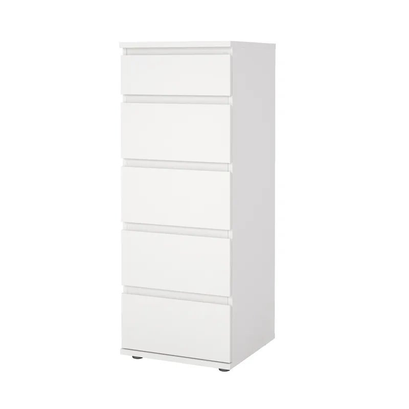 Rengo Kommode med 5 skuffer 40x40x107 cm, undefined