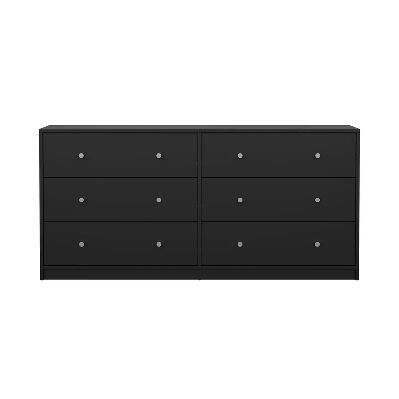 Renor Kommode dobbel kommode med 6 skuffer 143x30x68 cm - Oppbevaring - Oppbevaringsmøbler - Kommode