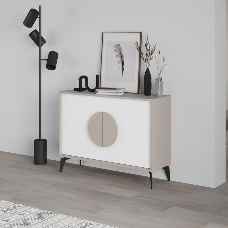 Rolina Konsollbord 110 cm - Lys mokka hvit - Oppbevaring - Oppbevaringsmøbler - Sideboard & skjenker