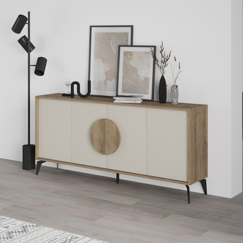 Rolina Konsollbord 180 cm - Hitit og sandstein - Oppbevaring - Oppbevaringsmøbler - Sideboard & skjenker