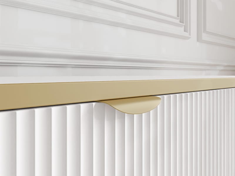 Salmor Skjenk 91x42 cm - Hvit - Oppbevaring - Oppbevaringsmøbler - Sideboard & skjenker