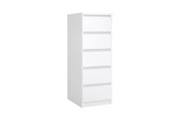 Salomns kommode 111,3 cm - Hvit høyglans - Oppbevaring - Oppbevaringsmøbler - Kommode