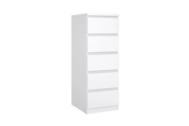 Salomns kommode 111,3 cm - Hvit høyglans - Oppbevaring - Oppbevaringsmøbler - Kommode