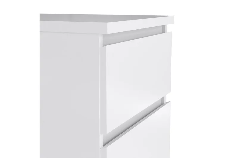 Salomns kommode 111,3 cm - Hvit høyglans - Oppbevaring - Oppbevaringsmøbler - Kommode