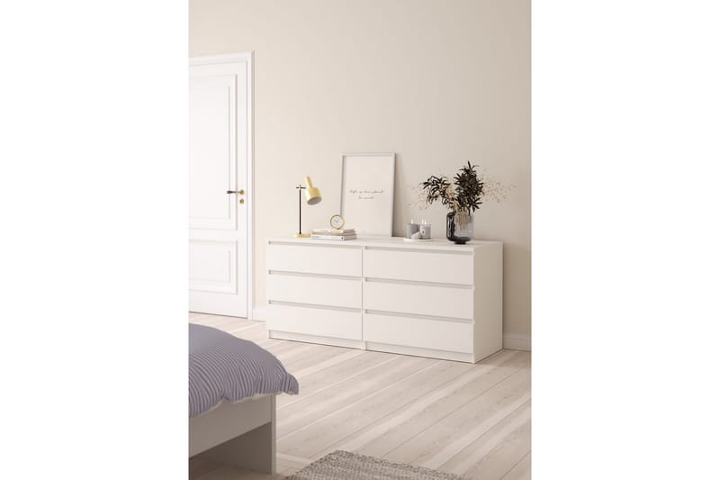 Salomns Kommode 154 cm - Hvit - Oppbevaring - Oppbevaringsmøbler - Kommode