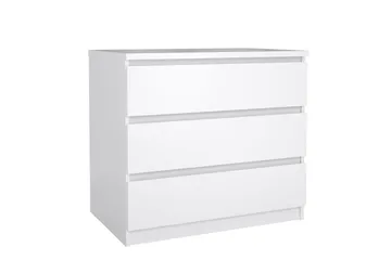 Salomns Kommode 77 cm - Hvit - Oppbevaring - Oppbevaringsmøbler - Kommode - Entrekommode