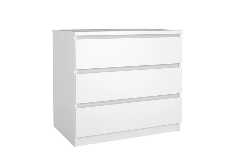 Salomns Kommode 77 cm - Hvit - Oppbevaring - Oppbevaringsmøbler - Kommode - Entrekommode