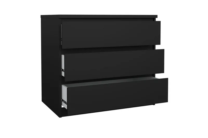 Salomns Kommode 77 cm - Svart - Oppbevaring - Oppbevaringsmøbler - Kommode - Entrekommode