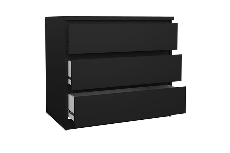 Salomns Kommode 77 cm - Svart - Oppbevaring - Oppbevaringsmøbler - Kommode