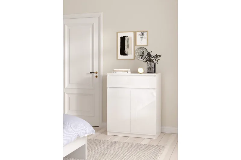 Salomns Skjenk 80,4x40 cm - Hvit - Oppbevaring - Oppbevaringsmøbler - Sideboard & skjenker