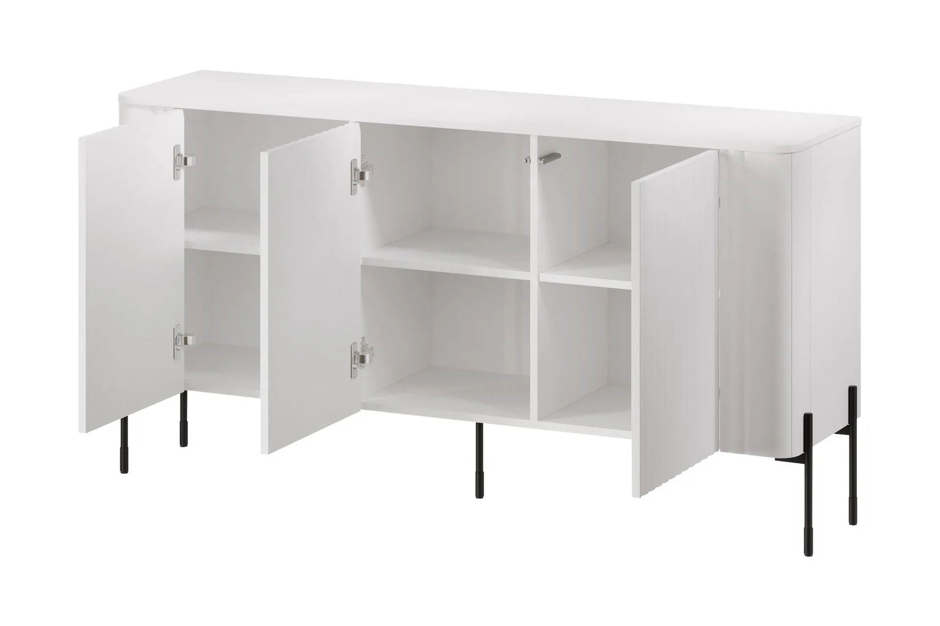 Sherie Skjenk 150x40 cm Beige - Oppbevaring - Trademax