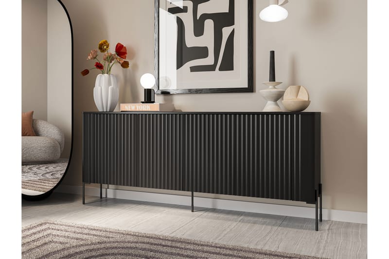 Sherie Skjenk 190x40 cm - Brun - Oppbevaring - Oppbevaringsmøbler - Sideboard & skjenker