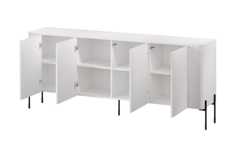 Sherie Skjenk 190x40 cm - Svart - Oppbevaring - Oppbevaringsmøbler - Sideboard & skjenker