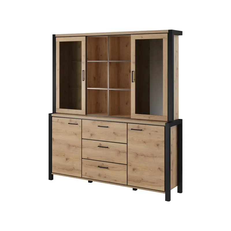 Sideboard- 26 hjørneskapsett Aktiv 4 dører 3 skuffer 04+26, undefined