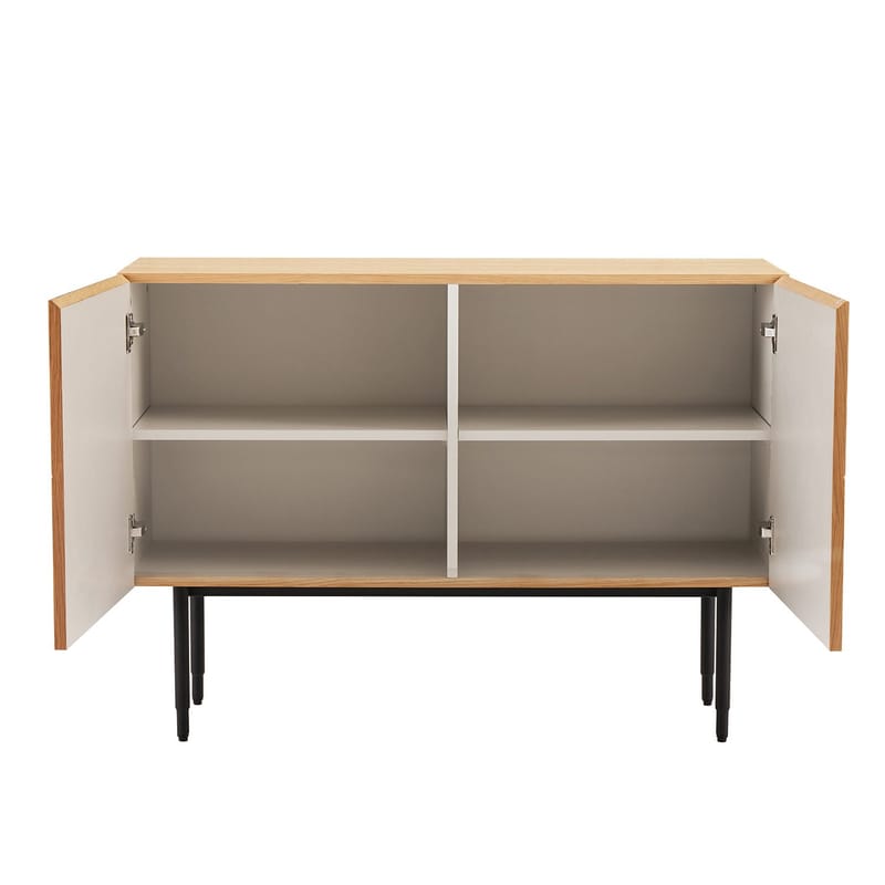 Sideboard HOME4YOU 106x40x76 cm - Beige - Oppbevaring - Oppbevaringsmøbler - Sideboard & skjenker