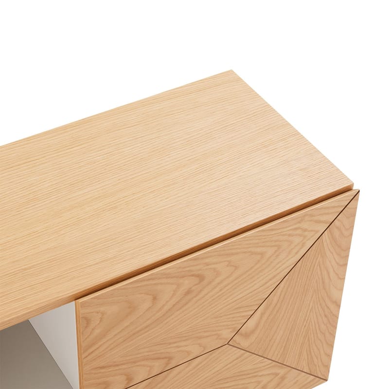 Sideboard HOME4YOU 180x40x76 cm - Beige - Oppbevaring - Oppbevaringsmøbler - Sideboard & skjenker