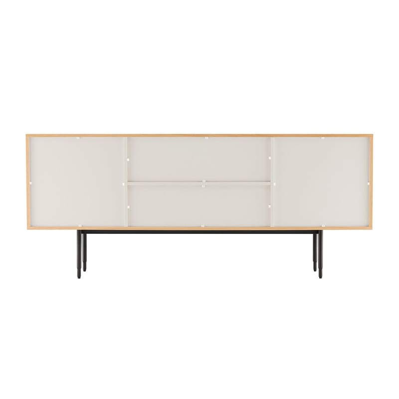 Sideboard HOME4YOU 180x40x76 cm - Beige - Oppbevaring - Oppbevaringsmøbler - Sideboard & skjenker