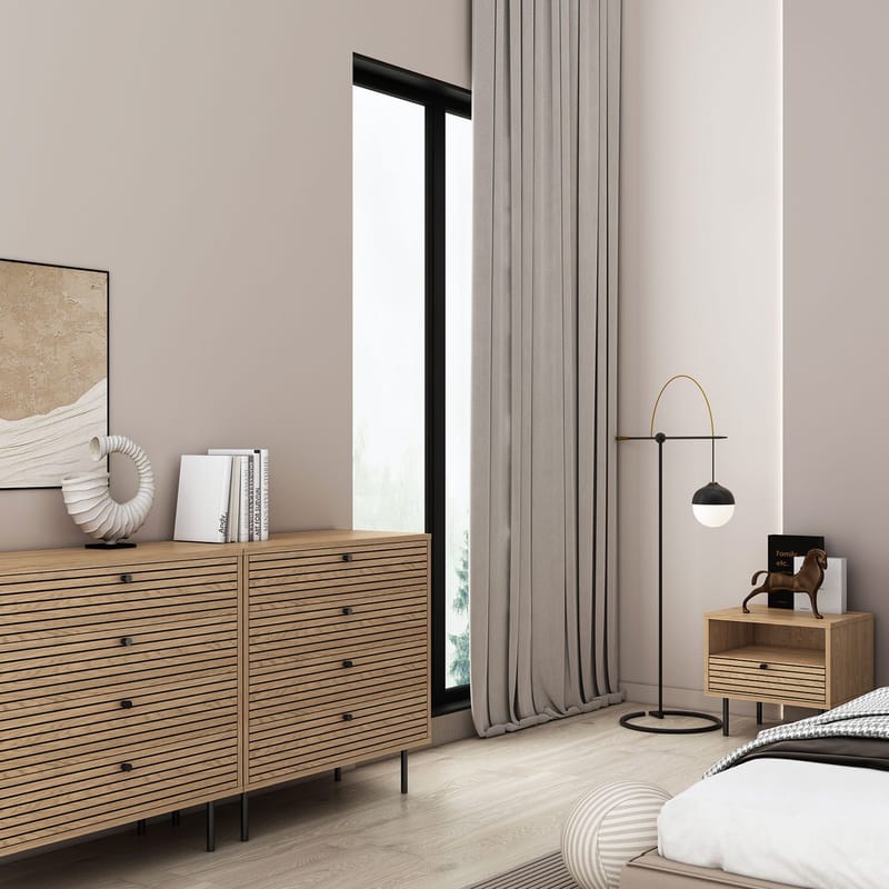 Sideboard HOME4YOU - Brun - Oppbevaring - Oppbevaringsmøbler - Kommode