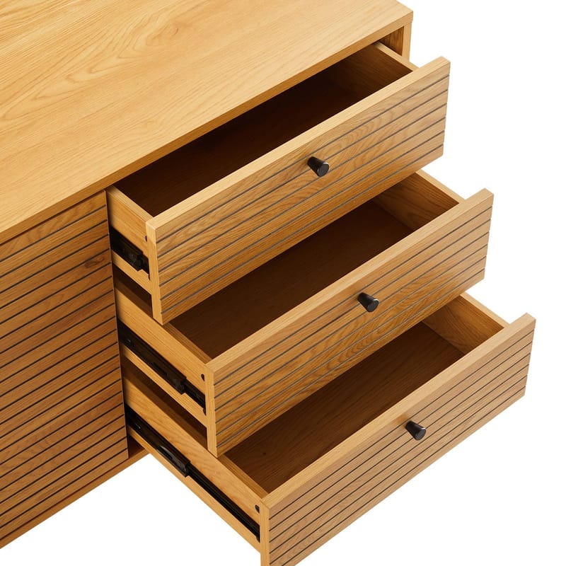 Sideboard HOME4YOU - Brun - Oppbevaring - Oppbevaringsmøbler - Sideboard & skjenker