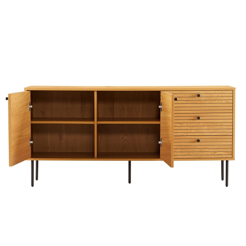 Sideboard HOME4YOU - Brun - Oppbevaring - Oppbevaringsmøbler - Sideboard & skjenker