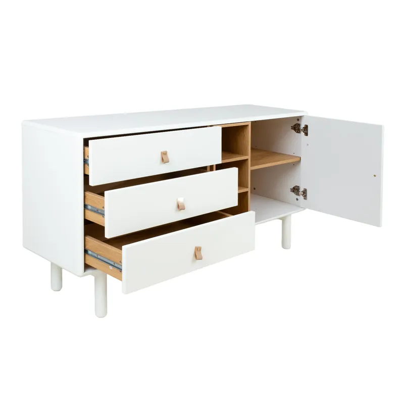Sideboard HOME4YOU - Hvit - Oppbevaring - Oppbevaringsmøbler - Sideboard & skjenker