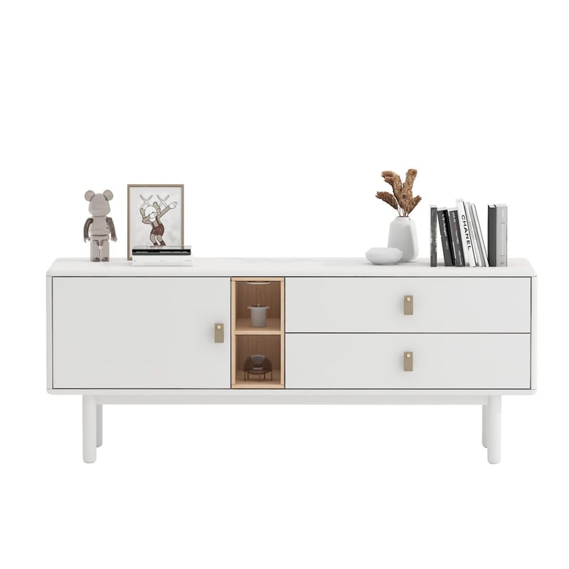 Sideboard HOME4YOU - Hvit - Oppbevaring - Oppbevaringsmøbler - Sideboard & skjenker