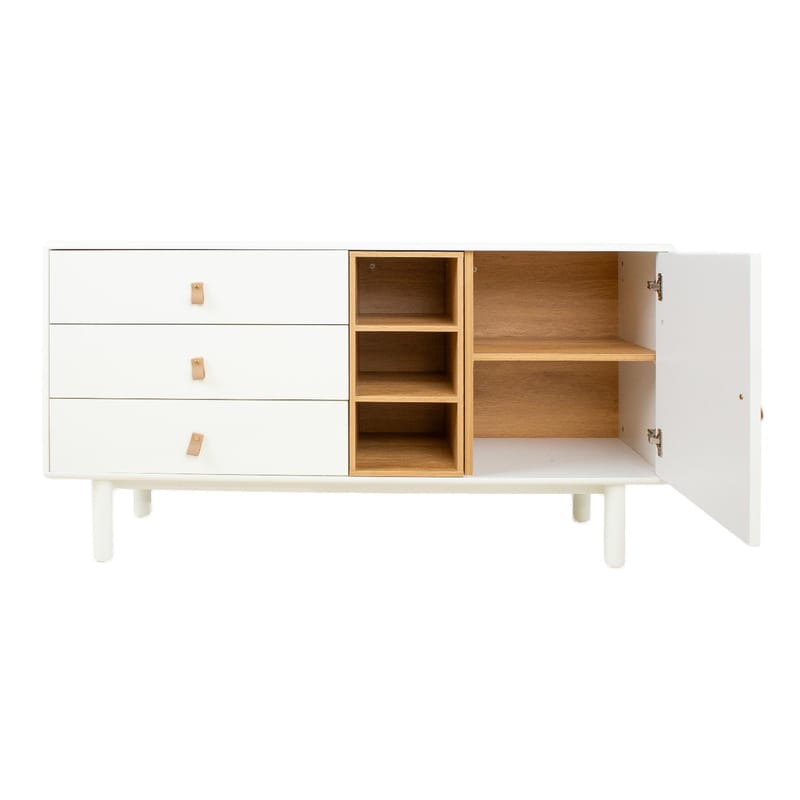 Sideboard HOME4YOU - Hvit - Oppbevaring - Oppbevaringsmøbler - Sideboard & skjenker