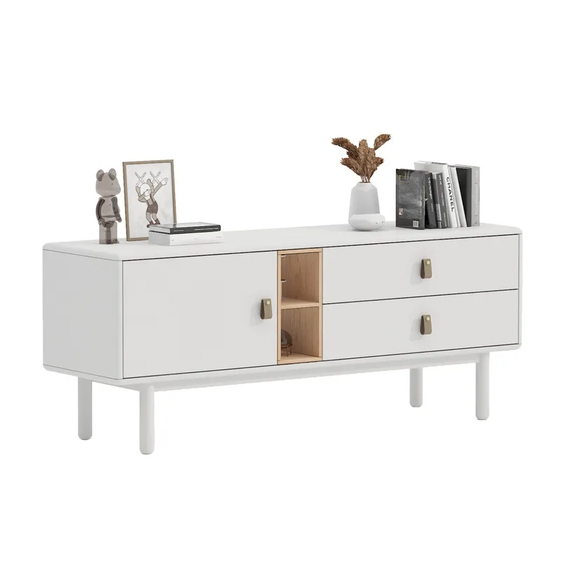 Sideboard HOME4YOU - Hvit - Oppbevaring - Oppbevaringsmøbler - Sideboard & skjenker