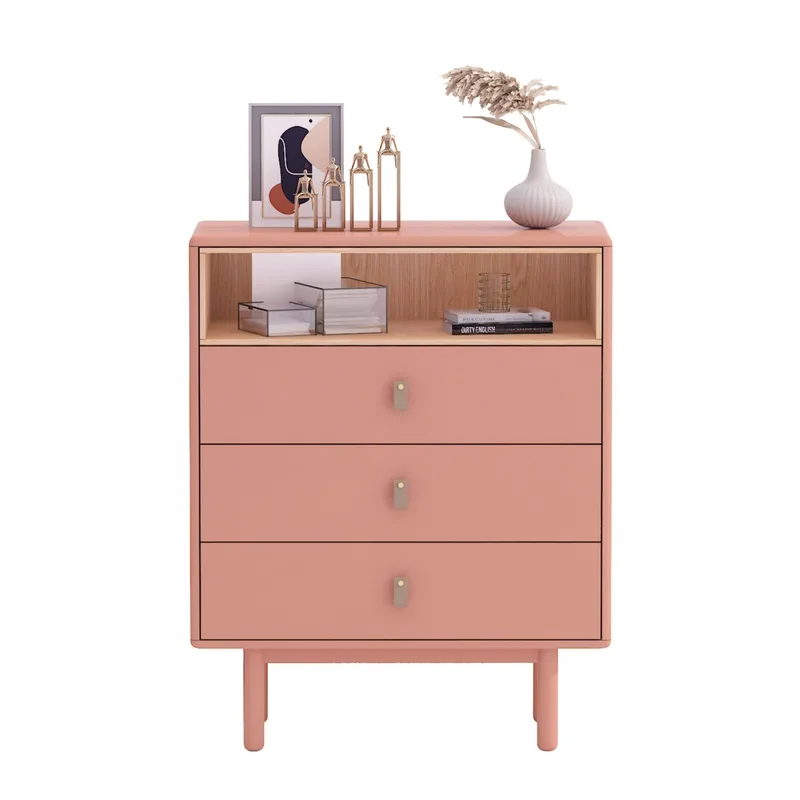 Sideboard HOME4YOU - Rosa - Oppbevaring - Oppbevaringsmøbler - Sideboard & skjenker