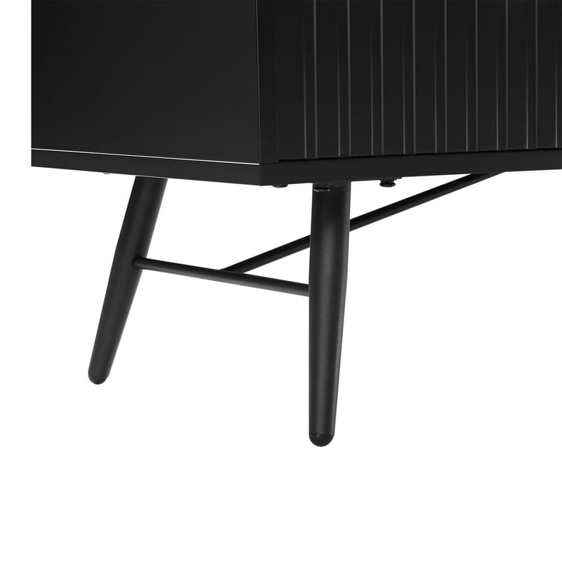 Sideboard HOME4YOU - Svart - Oppbevaring - Oppbevaringsmøbler - Sideboard & skjenker