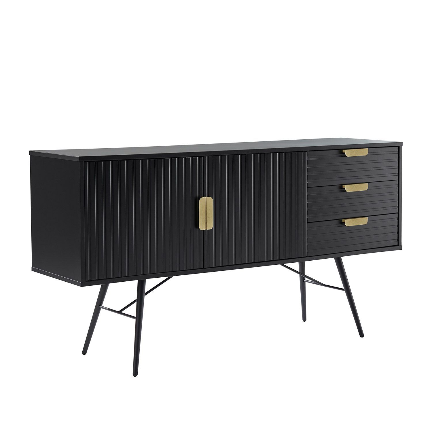 Sideboard HOME4YOU - Svart