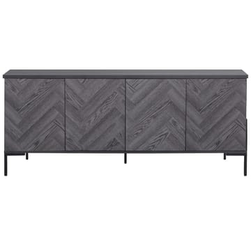 Sideboard Loft24 Grått fiskbensmönster/grå ek - Grå eik i fiskebeinsmønster / grå eik - Oppbevaring - Oppbevaringsmøbler - Sideboard & skjenker