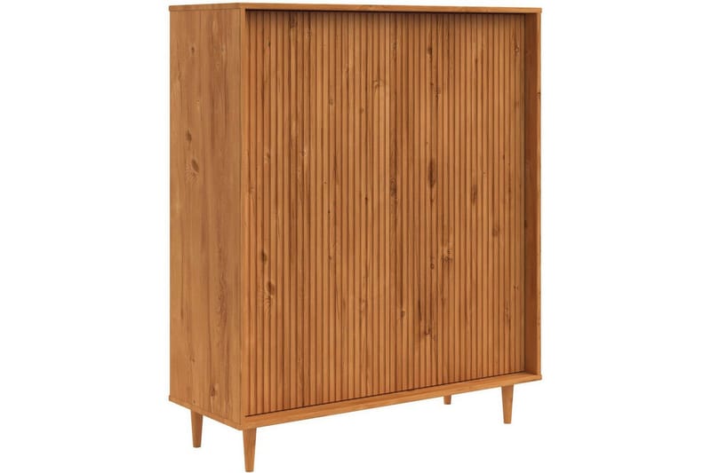 Sideboard og skjenk Loft24 Jerzy Skjenk 99 cm Brun - Oppbevaring - Oppbevaringsmøbler - Sideboard & skjenker