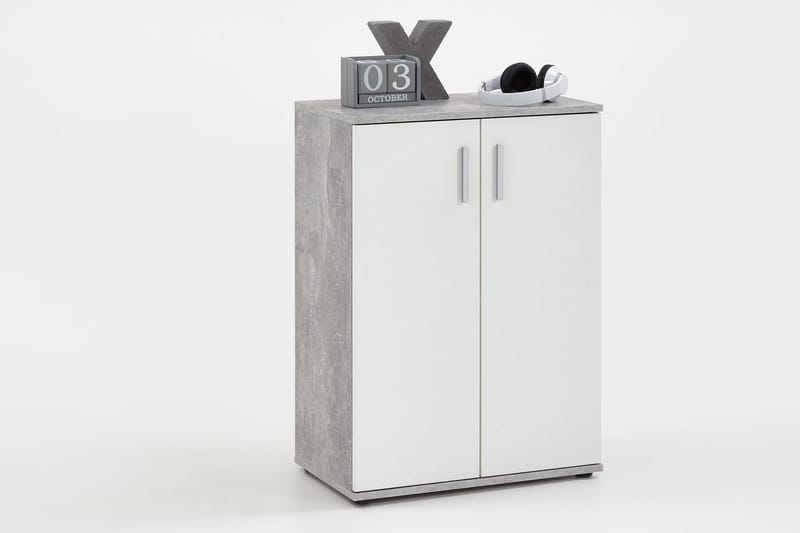 Albi Skjenk 60 cm - Grå/Hvit - Oppbevaring - Oppbevaringsmøbler - Sideboard & skjenker