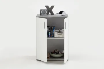 Albi Skjenk 60 cm - Grå/Hvit - Oppbevaring - Oppbevaringsmøbler - Sideboard & skjenker